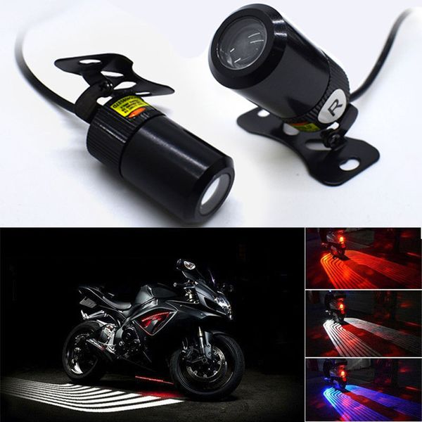 Luci a LED per moto Car Welcome Light Motor Chassis Lampada modificata SUV Bianco Rosso Blu Proiettore Telaio Decor Motori Accessori per l'illuminazione