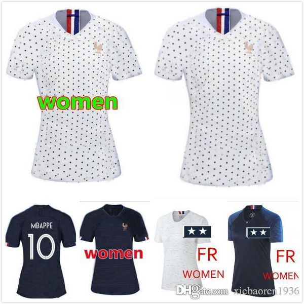 

2019 thailand france griezmann women world cup occer jer ey world cup mbappe female 19 20 french hirt pogba kante girl football francia