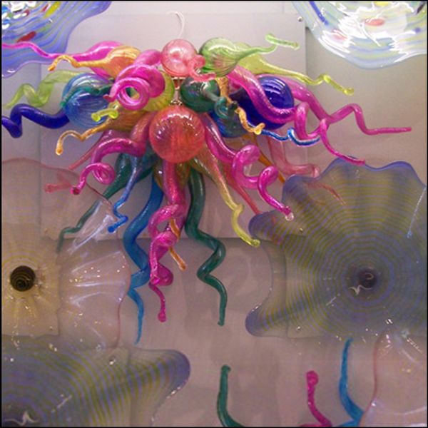 

american retro example room modern chandeliers modern art home decor murano glass chihuly led light source chandelier light