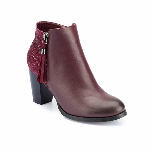 

flo 82.310575.z burgundy women 's boots polaris, Black