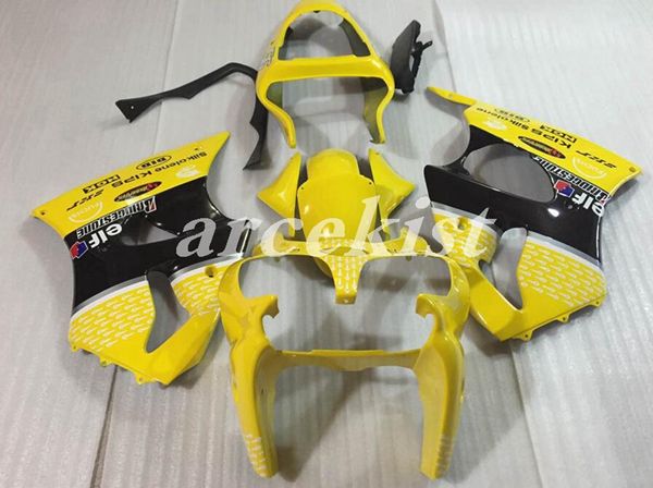 

новый abs для мотоциклов обтекатели комплект, пригодный для кавасаки ninja zx6r zx6r 2000 2001 2002 00 01 02 кузову набор golden