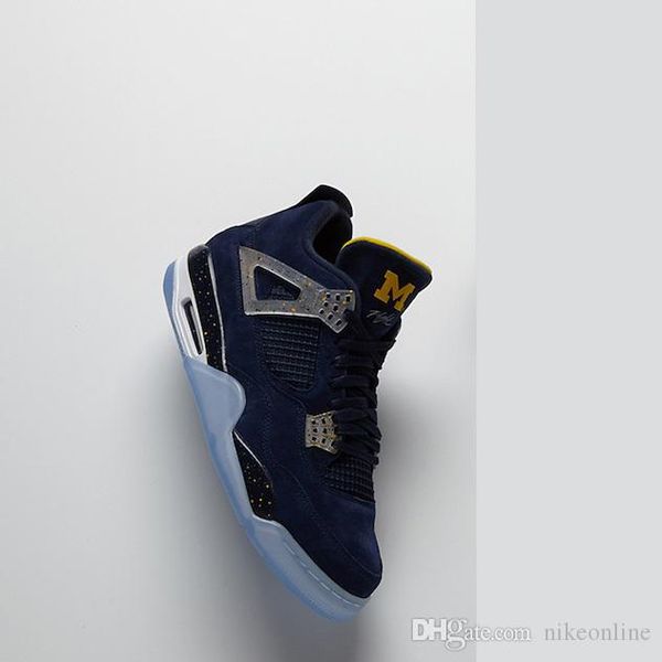 

Дешевые мужские Jumpman Ретро 4S баскетбол обуви А.Я. Мичиган Синий Желтый Флорида Красный университет J4 Леброн Джеймс кроссовки ботинки с размером коробки 7 13