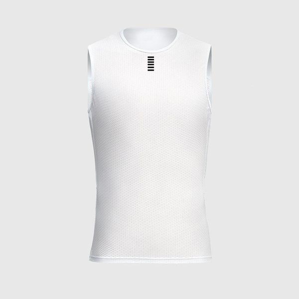 

update spexcel superlight pro team base layer sleeveless cycling underwear quick dry road shirt man woman mesh under shirt, Black