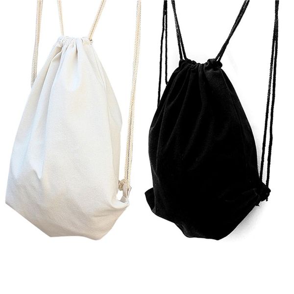 

drawstring bags canvas cinch sack sackpack bag for gym sport travel storage