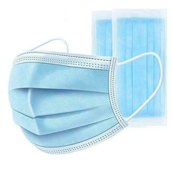 

50 шт одноразовые маски для лица рот анти-pm2. 5 противогриппозные дыхательные защитные маски для лица careelastic earloop маска нетканая fa