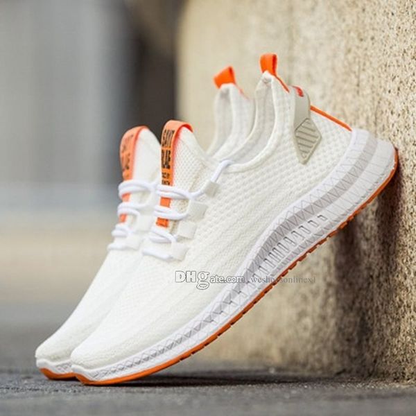 

2020 мода мужская обувь mesh дышащие кроссовки wlking мужчины обувь new комфортная lightweight running спортивная обувь cb20200385, White;red