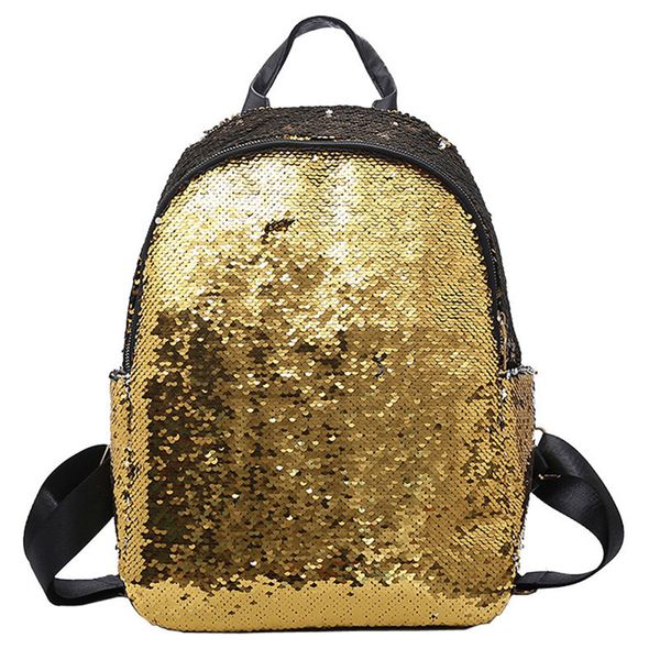

designer backpack fashion girl sequins school backpack satchel student travel panelled shoulder backpack mochila feminina