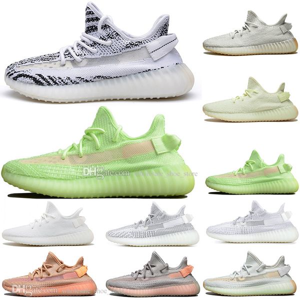 

with box sale kanye west clay v2 static reflective rainbow discoloration mens running shoes hyperspace true form men sport designer sneakers