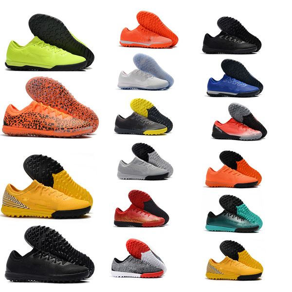 

2020 mercurial vaporx xii academy tf 12 women mens indoor turf cr7 cristiano ronaldo neymar soccer football shoes cleats boots us3-11
