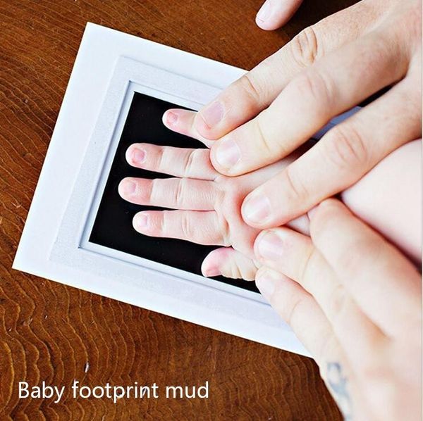 

экологически чистые без прямого контакта младенца handprint footprint отпечаток kit родитель-ребенок рука подушечка отпечатков пальцев для и