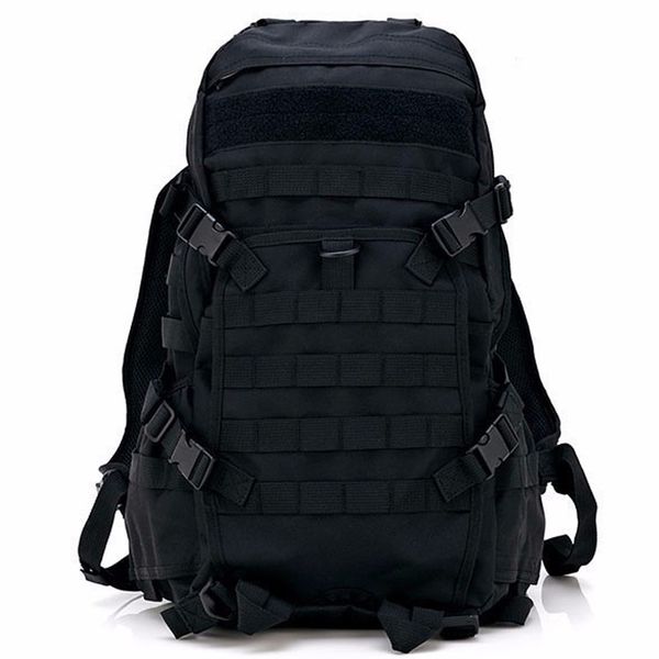 

men's backpack outdoor bag camping hiking rucksack solid nylon sport travel bags