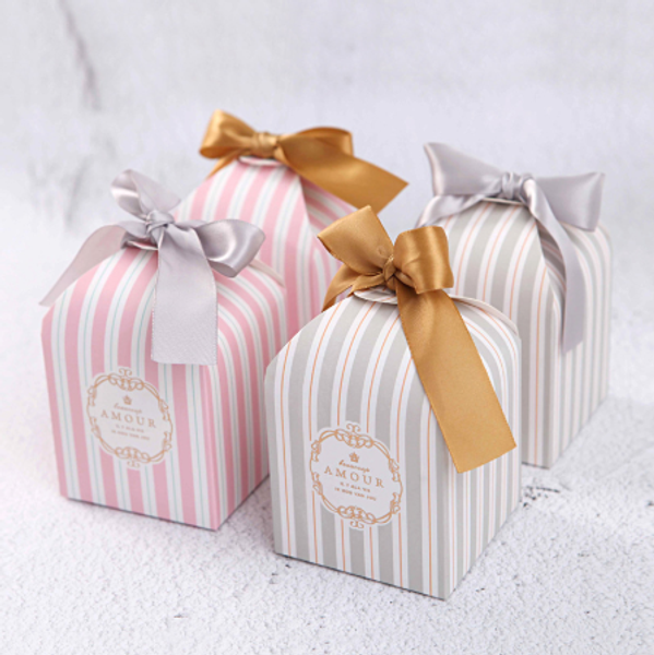 

20/50pcs exquisite wedding gift box baking cookies wedding candy bag baby shower kids birthday party decoration for guests