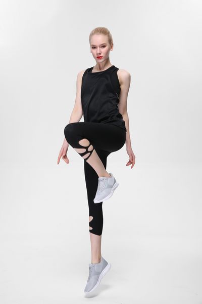 

nhud mall women's casual sports fitness running black yoga pant leggings high waist print ballet strappy yoga pants, White;red