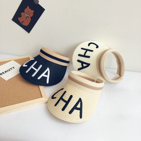 

women equestrian kentucky derby hats visor sobrero straw hat with bow designer hat for women designer cap, Blue;gray