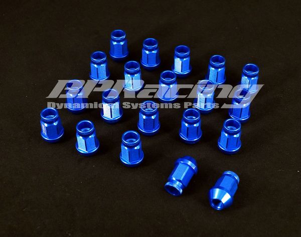 

20pcs jdm m12 x 1.5 racing lug wheel nuts screw for blue