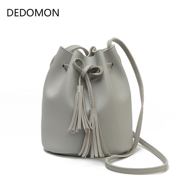 

women bag shoulder crossbody bucket bags for women 2019 summer tassel bags leather purses luxury handbags