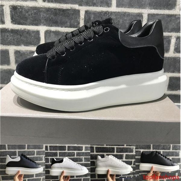 

velvet black mens womens chaussures shoe beautiful platform casual sneakers sell shoes leather solid colors shoes