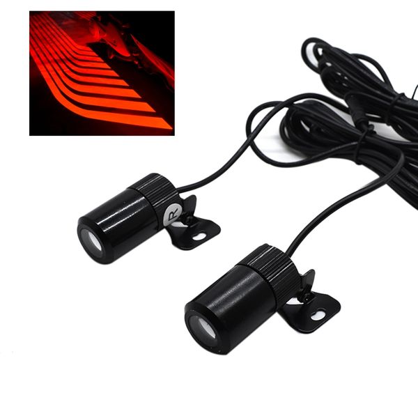 

2pcs motorcycle chassis laser projection led decorative lights
