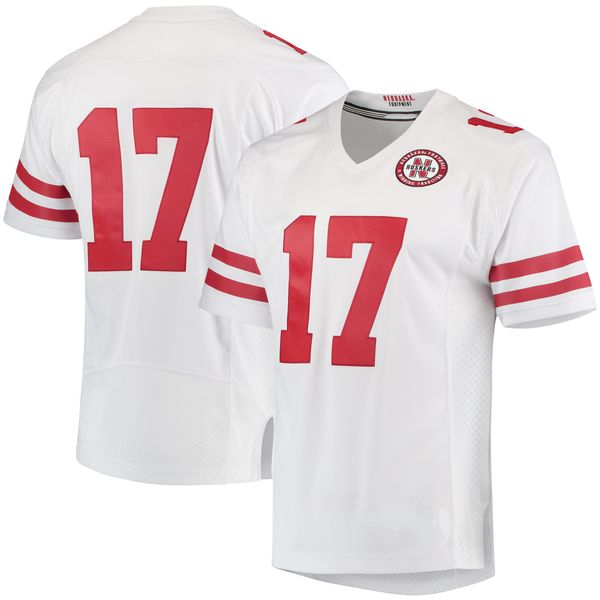 

jack stoll stitched men's nebraska cornhuskers brian perez bryson krull lane mccallum college football jersey red white, Black