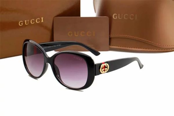 

1pcs classic pilot sunglasses designer brand mens womens sun glasses eyewear gold metal grglass lenses brown cas 0039, White;black