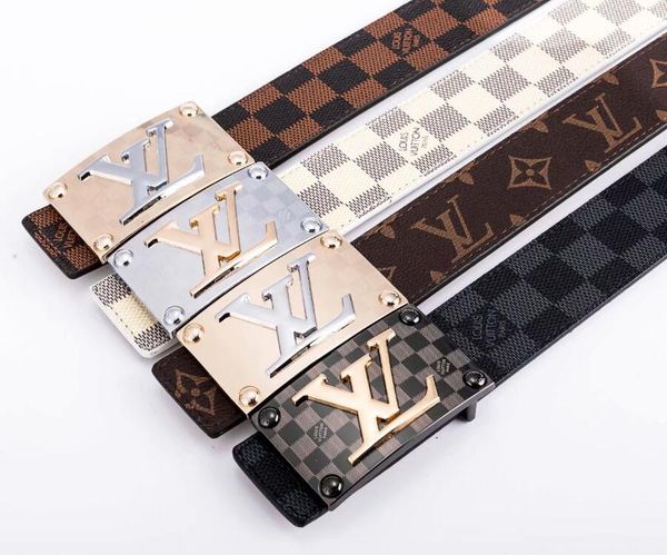 

2020 дизайнерских ремни роскошных ремней для мужчин пряжки пояса топ моды мужских кожаных ремней оптом свободная перевозка груза, Black;brown