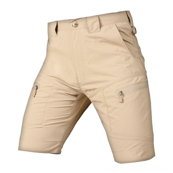 

summer wear athletic & outdoor apparel men outdoor quick dry breathable elastic shorts training camping hunting urban tactical swat combat c, Brown;gray