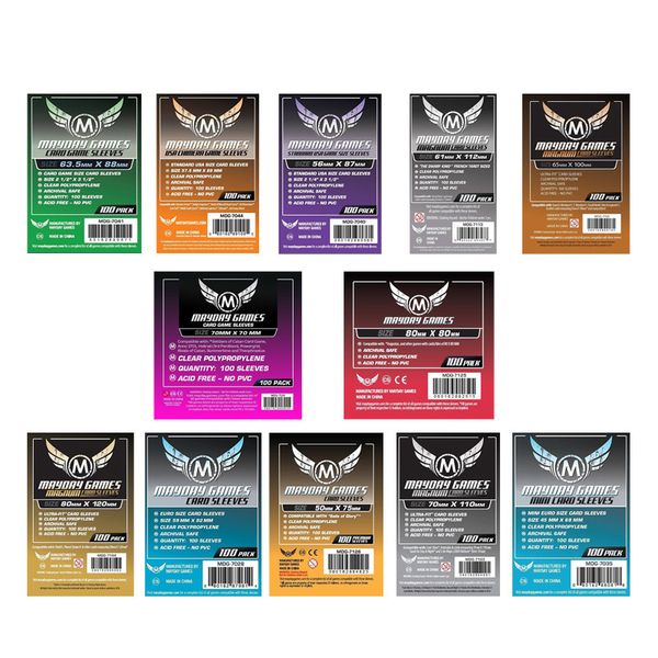 

500 рукава настольные игры mayday карточная игра рукав протектор защитные прозрачные карты рукава y200421