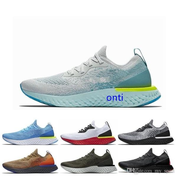 

2020 sale art of champion copper flash epic react running shoes trainers men racing runner personality trainer comfort sports sneakers, Black