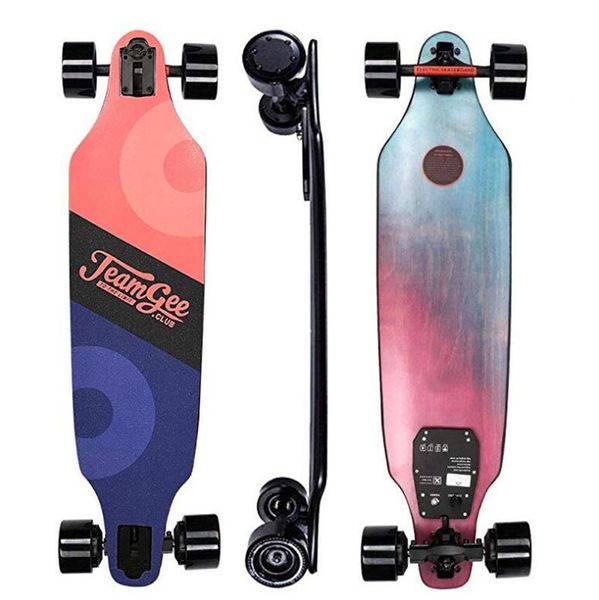 

longboard electric skateboard 4 wheel electric scooter cruise control double driver 350w/480w 36v electric scooter