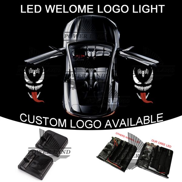 

car door wireless projector light laser venom gobo logo light welcome ghost shadow puddle emblem led spotlight