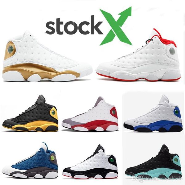 

stock x hyper royal lakers 13 mens basketball shoes 13s island green italy blue trainers love respect black white outdoor sports sneakers