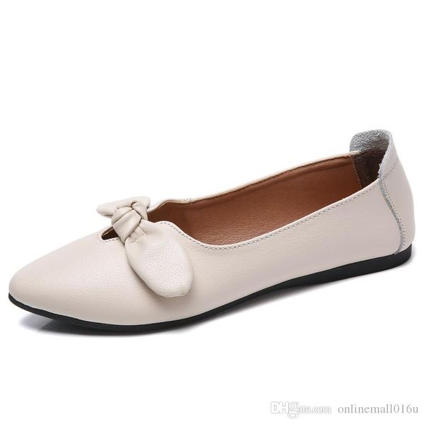 

новая ручной работа кожа женщина легких туфли шитье квартиры мокасины мокасины балетки женщины удобная мягкая повседневная обувь, Black