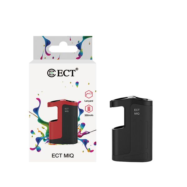

Завод оптовой ECT MIQ моды для густого масла 350mAh Vape картриджи Испаритель Kit 510 Thread Аккумулятор Электронной сигареты