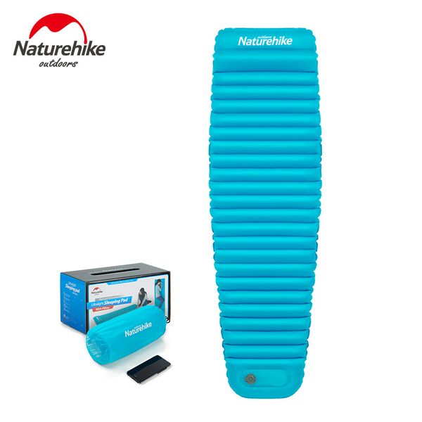 

naturehike factory air cushion outdoor single camping portable thickened lunch break sleeping mat mummy tent moistureproof mat