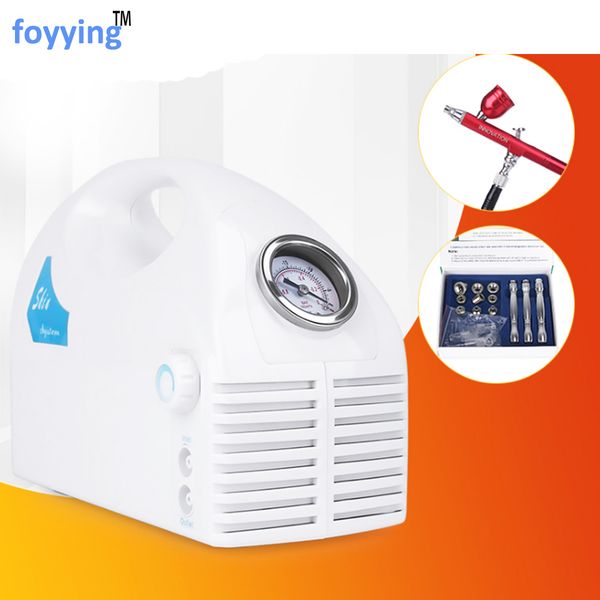 

foyying beauty diamond dermabrasion pro microdermabrasion skin health care machine acne pimple vacuum blackhead removal suction, Silver