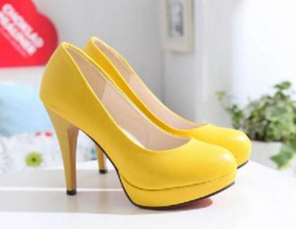 

2019 women's shoes in spring and autumn with new style high heel fine heel round head waterproof table @21, Black