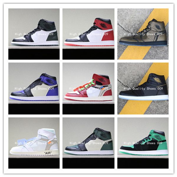 

2019 Лучшая AJ1 I High OG Игра Royal Banned Shadow Bred Toe Баскетбольные кроссовки Высочайшее качест