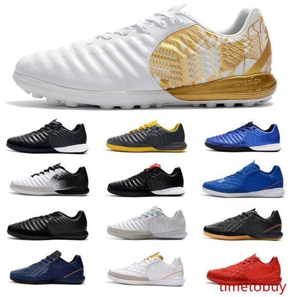 

2019 new mens timpox finale tf soccer shoes soft ground ronaldo neymar football boots tiempo legend vii md indoor soccer cleats