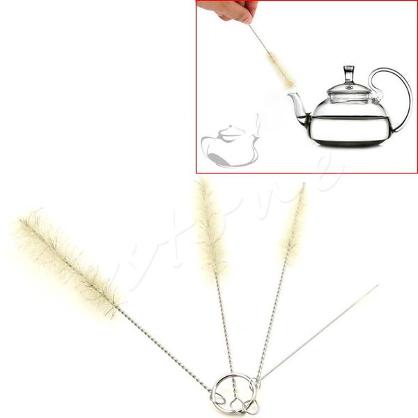 

High Quality 4pcs Applied Bottle Cleaning Brushes Kettle Spout Teapot Baby Bottle Brushes