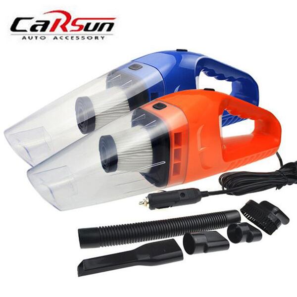 

120w 12v car vacuum cleaner super suction portable 5m cord cable wet&dry dual use handheld auto cleaner turbocharging