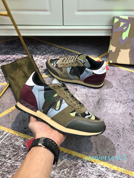 

2020 new males luxury designer shoes females womens sport trainers casual fashion shoes co01, Black