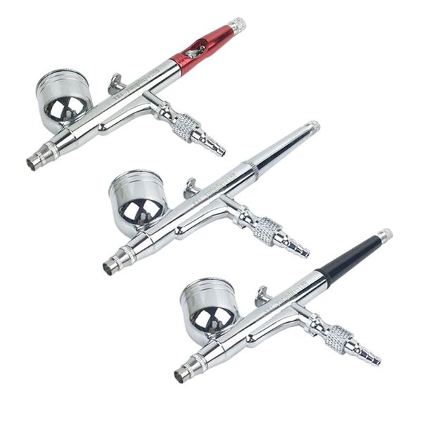 

dual action gravity feed 0.3mm nozzle spray airbrush nail art paint tattoo tool