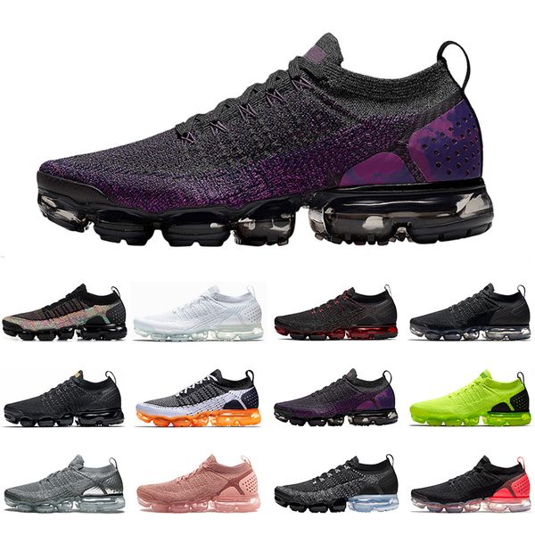 

fly 2.0 running shoes men women knit triple black white punch dusty cactus outdoor mens womens trainers sports sneaker runners