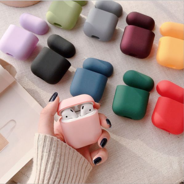 

new 2020 plastic high quatity 12 colors classic design frosted for airpor 3 earphone accessories ing