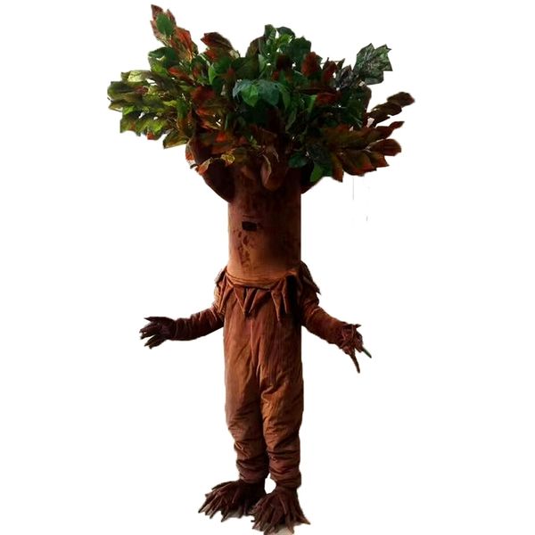 

tree mascot costume cartoon character size longteng (tm) 0324, Red;yellow