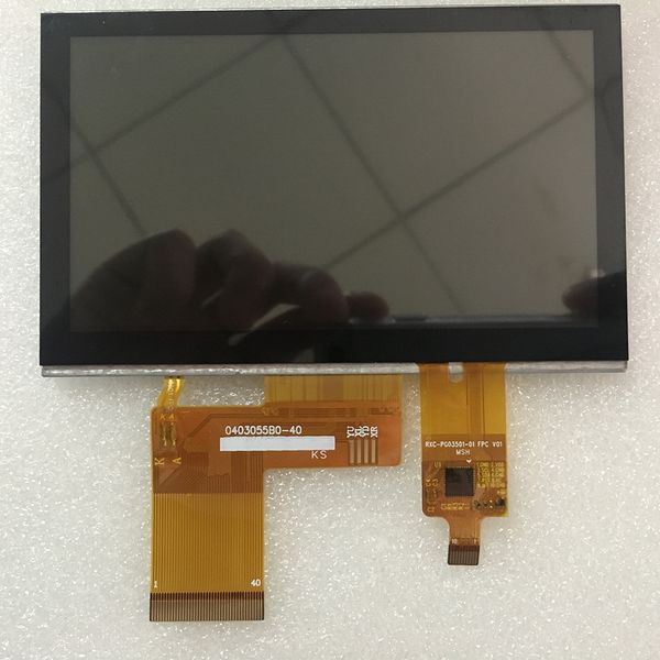 4,3 polegadas 480 * 272 tft lcd módulo touch screen com display de interface RGB de shenzhen amelin fabricação de painéis