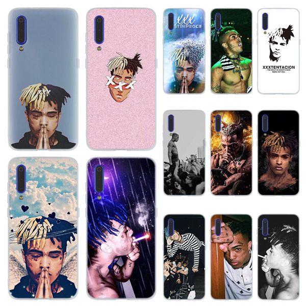 

fashion soft tpu phone case cover for coque xiaomi redmi 4x 4a 6a 7a y3 k20 5 plus note 8 7 6 5 pro rap singer xxxtentacion