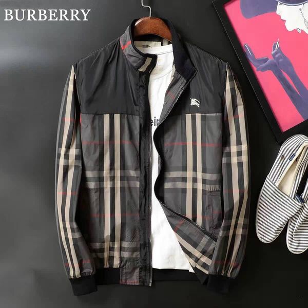 

20ss burberri boutique mens designer jackets outdoor sport fashion leisure luxury jacket men private custom embroidery comfortable wild coat, Black;brown
