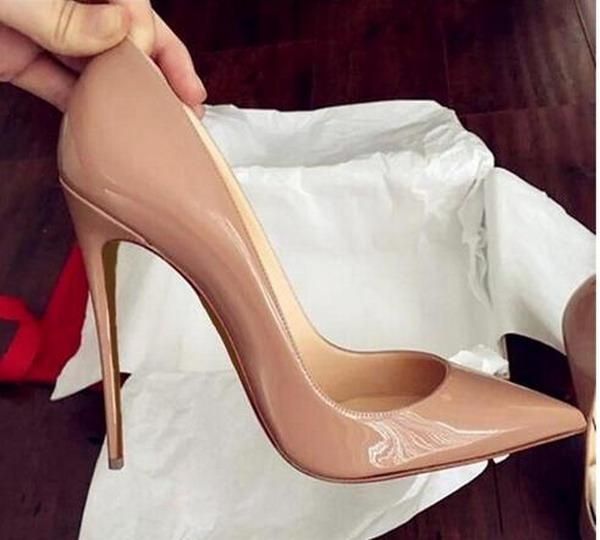 

christian louboutin cl 2018 women shoes red bottoms high heels pointed toe red sole 8cm 10cm 12cm pumps come wi