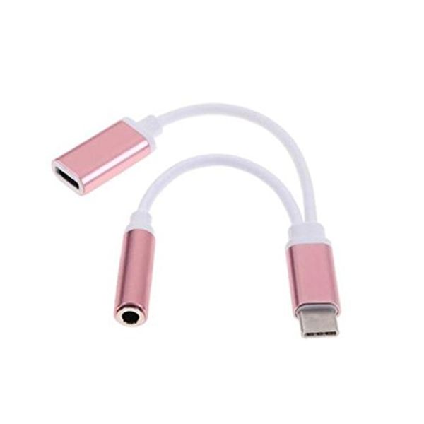 

usb type-c to 3.5mm jack aux headphone audio splitter converter adapter cable high speed certified cell phone music accessories